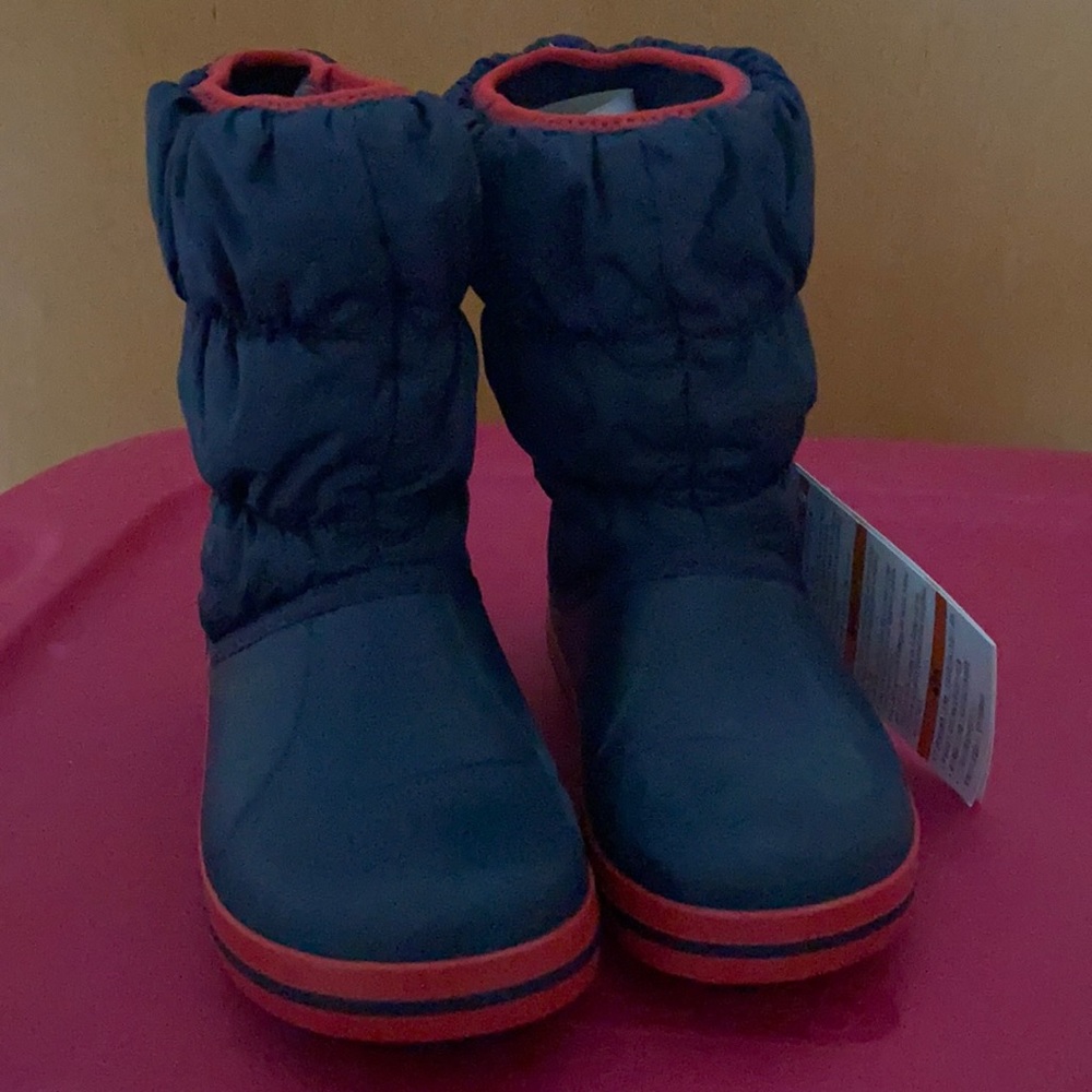 Crocs winter puff boots size 12